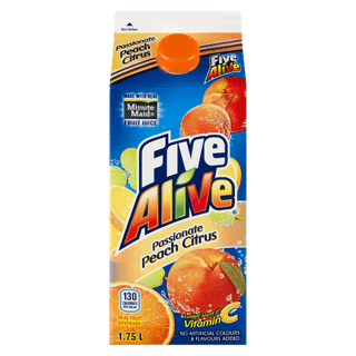 FIve Alive Passionate Peach 1.75l