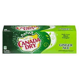 Canada Dry Ginger Ale -12 Cans