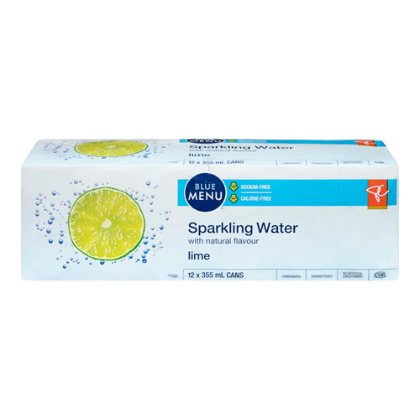 Blue Menu Sparkling water-lime
